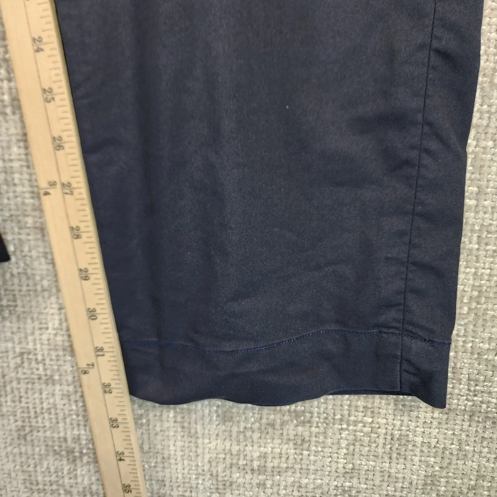 Polo Ralph Lauren Dress Pants Mens 40 Navy Stretch Straight Trouser (Fits 41x32)